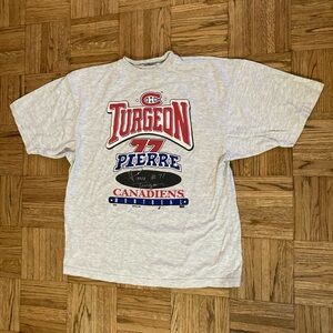 Pierre Turgeon Montreal Canadiens t-shirt